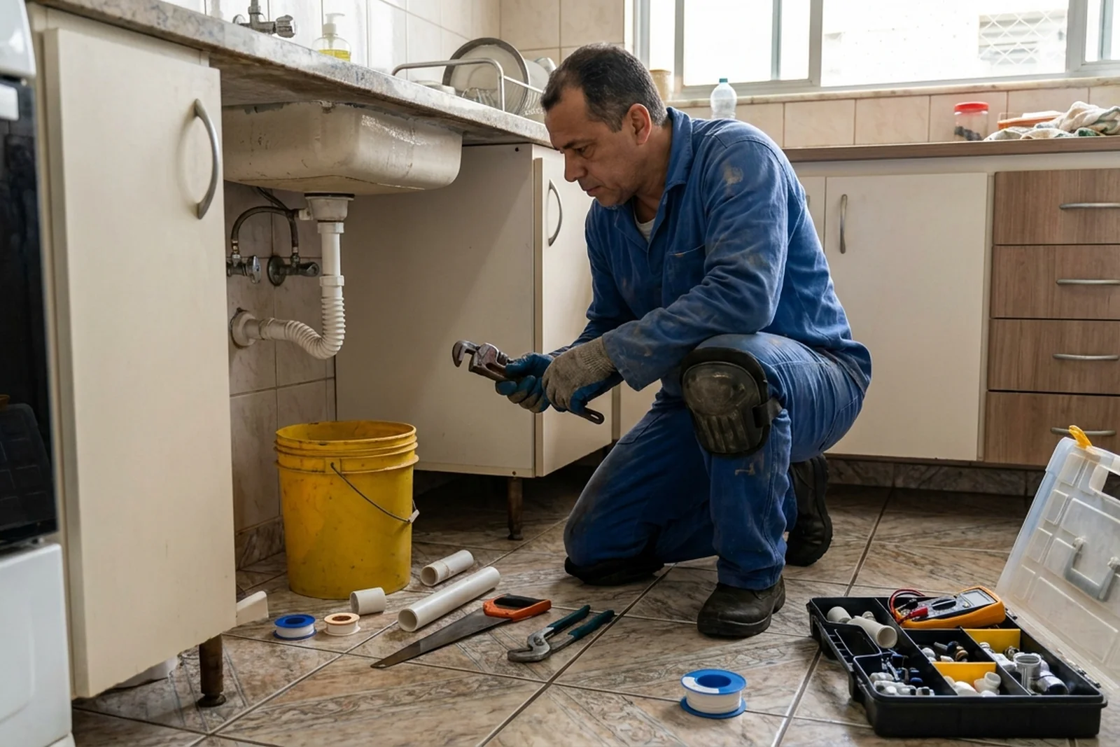 Reparos hidráulicos e detecção de vazamento em Serra-ES